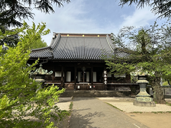 Konpon Chu-do of Kan’eiji Temple in Spring